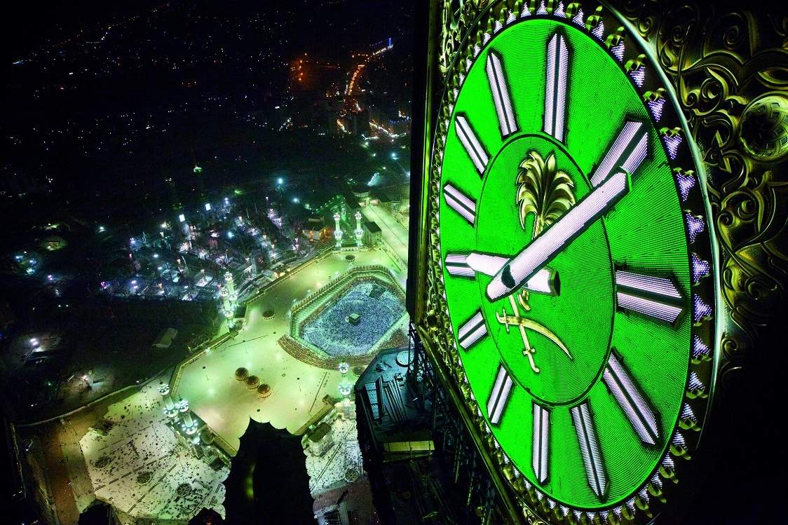 Makkah Clock Tower A Dazzling Display Of 2 Million Lights By Makkah Clock Tower A Dazzling Display Of 2 Million Lights By